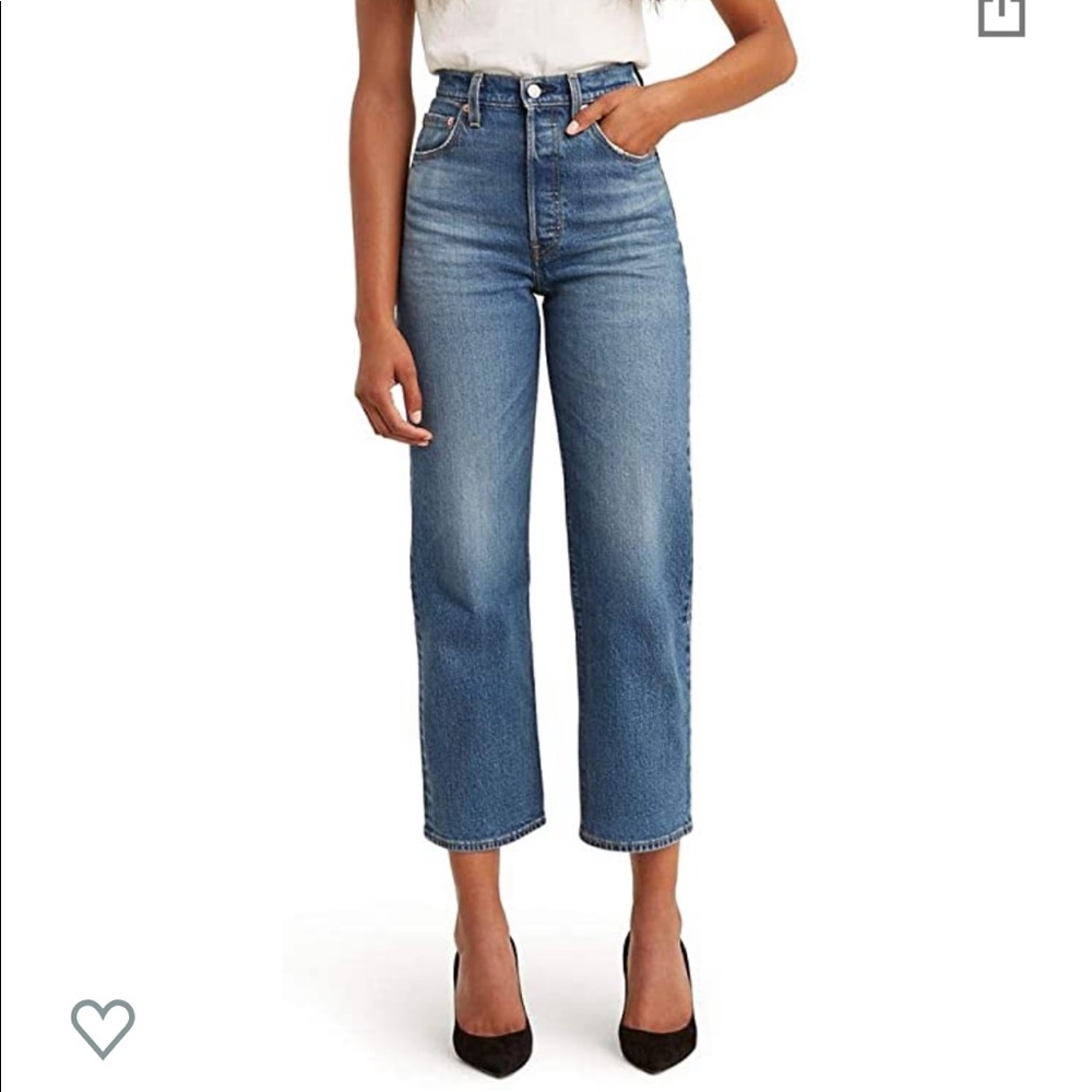 Levi’s Ribcage Straight Leg Jean Ultra High Rise